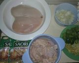 Foto langkah ke 1 dari resep Ayam + Kulit ayam Saus Teriyaki.