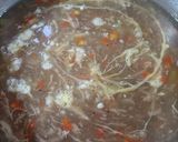 A picture of step 3 of Chicken n veggies soup.