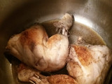 Pollo guisado a la cazuela