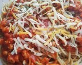 Foto del paso 4 de la receta: Pasta integral con falsa boloñesa