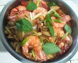 Udang tumis daun kemangi langkah memasak 3 foto