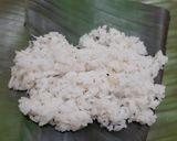 Foto langkah ke 4 dari resep Nasi Bakar Teri Ayam.