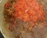A picture of step 6 of Chilli Con Carne 😋.