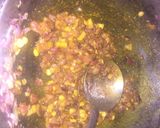 A picture of step 5 of Masala dosa.