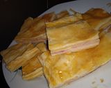 Foto del paso 6 de la receta: Torta de fiambre hojaldrada