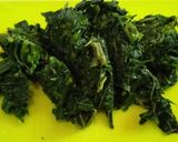 Foto langkah ke 1 dari resep Orek daun pepaya Jepang.
