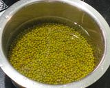 A picture of step 1 of Green Moong Vegetable Cheela.
