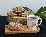 عکس مرحله 2 از دستور کیک تخمه و کنجد رژیمی