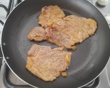 Foto del paso 5 de la receta: Carne de cerdo valluna y ensaladita, con la receta de mamá💖