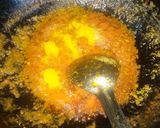 A picture of step 6 of Masala bhindi.