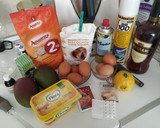 Foto del paso 1 de la receta: Tarta de mango curd y merengue (sin lactosa)