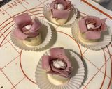 Une image de l'étape 7 de Roses aux deux jambons,mozzarella di buffala et basilic (feuilletés apéro).