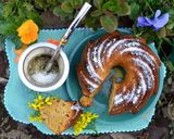 Foto del paso 4 de la receta: Budín de boniato y pera con harina de avena🧉