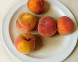 A picture of step 1 of PEACH smoothie.