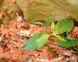 Pepes ikan teri langkah memasak 4 foto