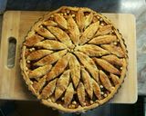 Őszi körtés-szilvás pitém /Herbstlich Birne-Pflaumekuchen recept fázis 11 fotója