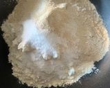 A picture of step 1 of No-Knead Bread.
