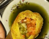A picture of step 10 of Panipuri.