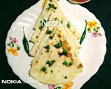 A picture of step 6 of Rumali Roti.