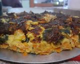 Foto del paso 3 de la receta: Tortilla de zanahoria y zapallitos
