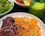 A picture of step 7 of Somali Rice (Bariis).