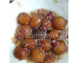 A picture of step 10 of Stuffed Gulab Jamun (without refined sugar).