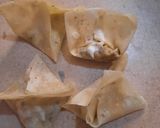A picture of step 3 of Wontons.