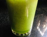 A picture of step 2 of Cucumber juice with sabja seeds.