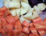 Hình bước làm 1 của món Canh súp rau củ