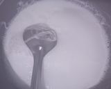 A picture of step 1 of Basundi.