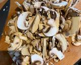 Mushroom risotto with crispy prosciutto