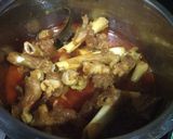 A picture of step 2 of Paya curry.