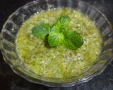 कच्चे आम पुदीना की चटनी (kacche aam pudina ki chutney recipe in Hindi) रेसिपी चरण 3 फोटो