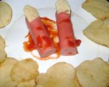 Foto del paso 4 de la receta: Dedos cortados sangrantes de Halloween