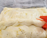Foto del paso 11 de la receta: Hojaldres de champiñones, atún huevo queso aceitunas