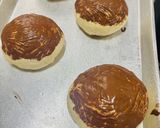 Foto langkah ke 5 dari resep Roti Coklat Bentuk Jamur.
