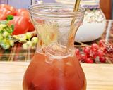 Hình bước làm 2 của món Nước siro mận cherry