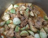 รูปขั้นตอนการทำที่ 3 ของ แกงมะเขือไก่