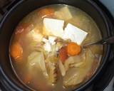 Salted Mustard Green And Tofu Pork Soup recipe step 3 photo