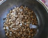A picture of step 1 of Haryali Seekh Kabab.