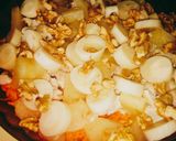 Foto del paso 3 de la receta: Ensalada de palmitos y ananá especial de Navidad