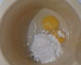 Foto langkah ke 3 dari resep Green Egg Flour Pudding (Puding terigu).