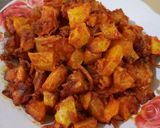 Foto langkah ke 7 dari resep Kentang Teri Balado.