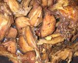 A picture of step 3 of Egusi soup.