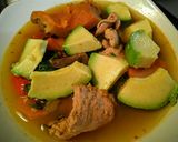 Foto del paso 4 de la receta: CALDO De Vegetales con Pollo...!