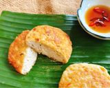 Hình bước làm 5 của món Chả cốm chay