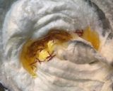 A picture of step 3 of Ayurved Shrikhand.