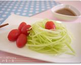 大黃瓜涼麵的食譜步驟5照片
