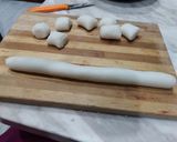 A picture of step 4 of Tirangi idli goli.