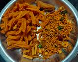 Rotli cigars using leftover farsan after Diwali recipe step 1 photo